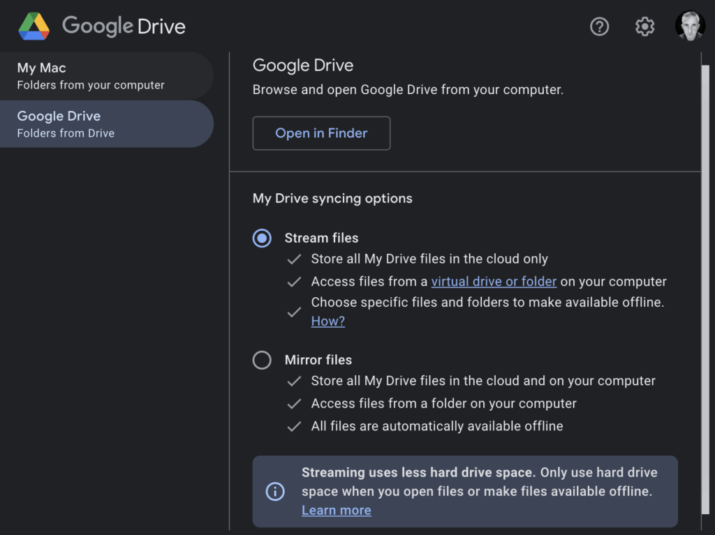 GDrive app