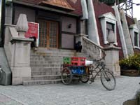 A sleeping bike