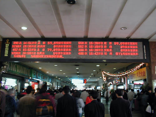 Train timetable