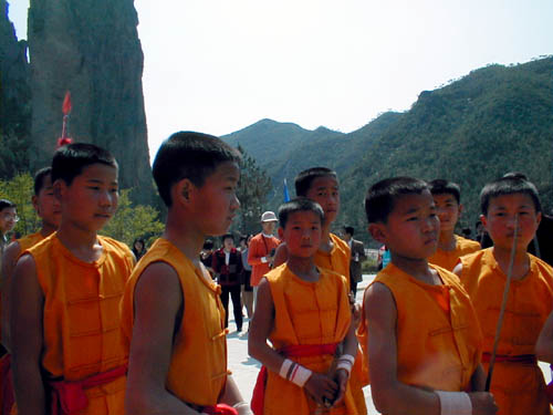 Sword fighting kids