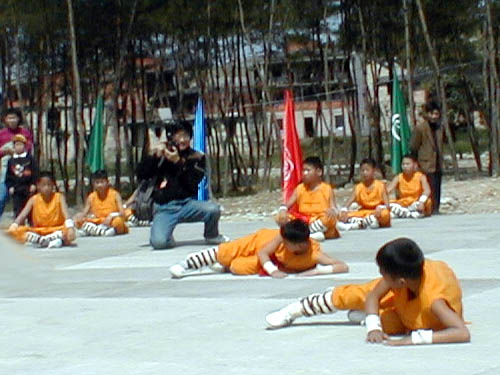 Fighting boys