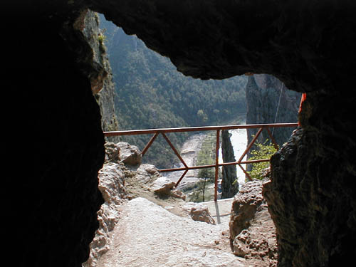 From the mountain