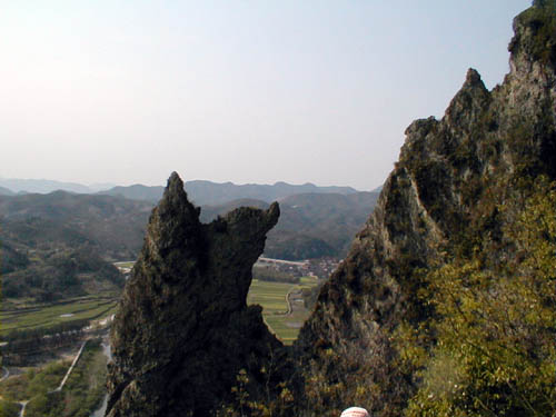 From the mountain
