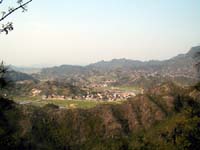 From the mountain