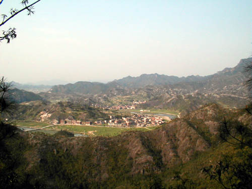 From the mountain