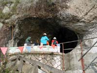 Fresh water cave