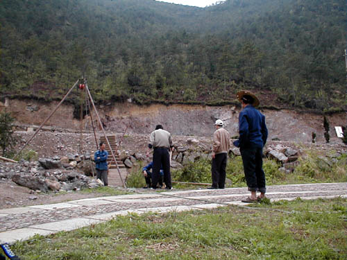 Moving the writing stone