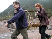 Graeme and Katinka working - apparently