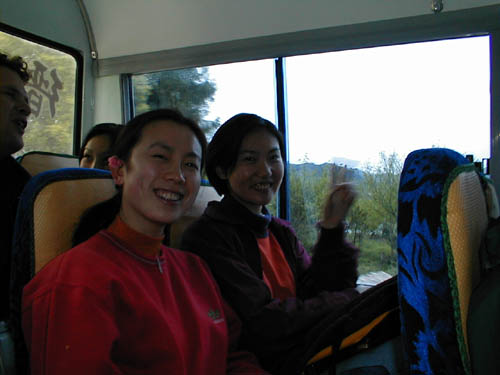 On the bus