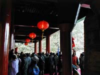 Temple lanterns