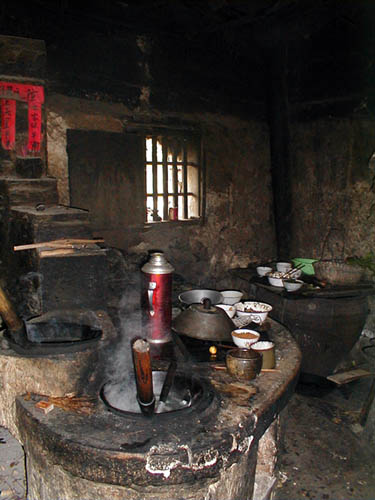 Inside the old house