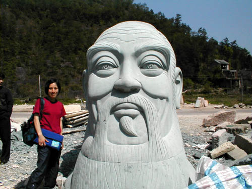 Aya with emperor
