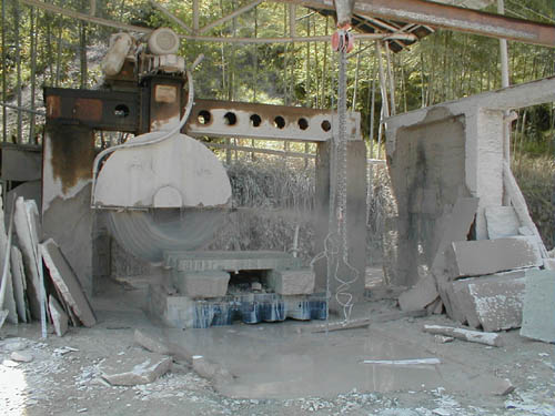 Stone cutting machine