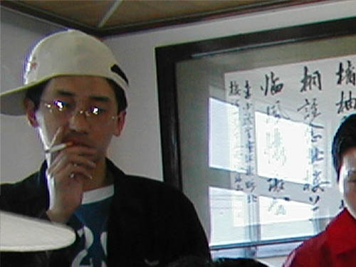 Cool dude at the Pressure Cooker Factory