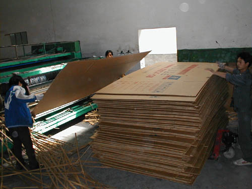 At the paper factory