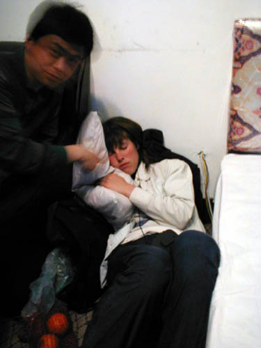 Marcela asleep