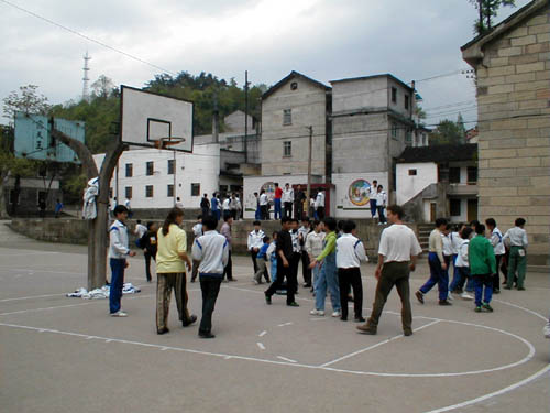 Basketball at the school
