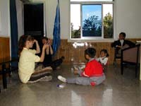 Katinka and Marcela with kids