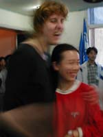 Wen Bo and Katinka