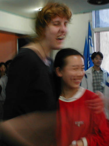 Wen Bo and Katinka