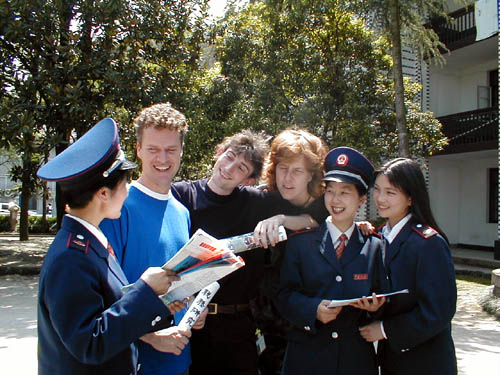 Girls in uniform