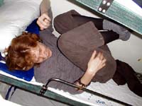 In the sleeper