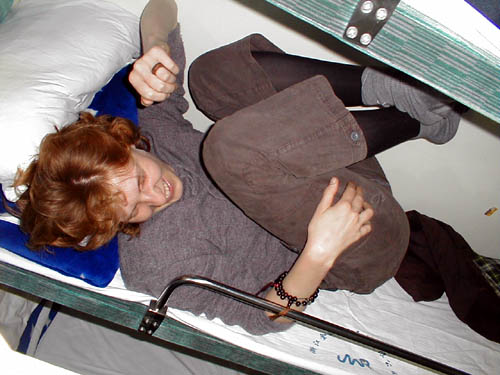 In the sleeper