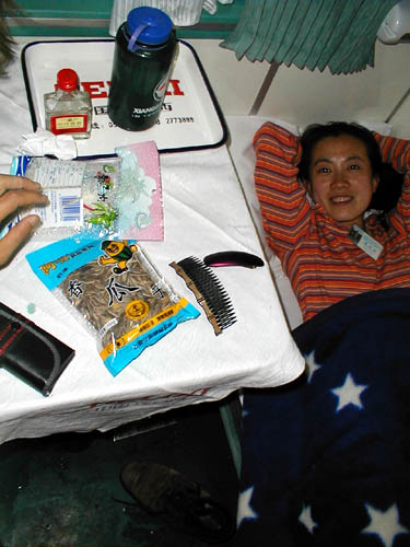 In the sleeper