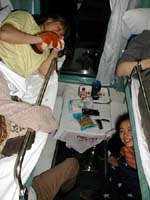 In the sleeper
