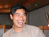 The local smiley man