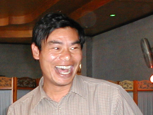 The local smiley man