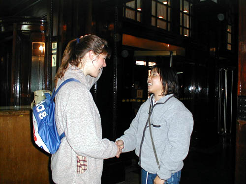 Hiromi leaving